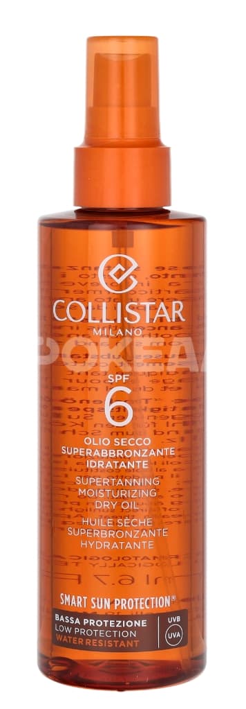 Collistar Supertanning Moisturizing Dry Oil SPF6 200ml 2
