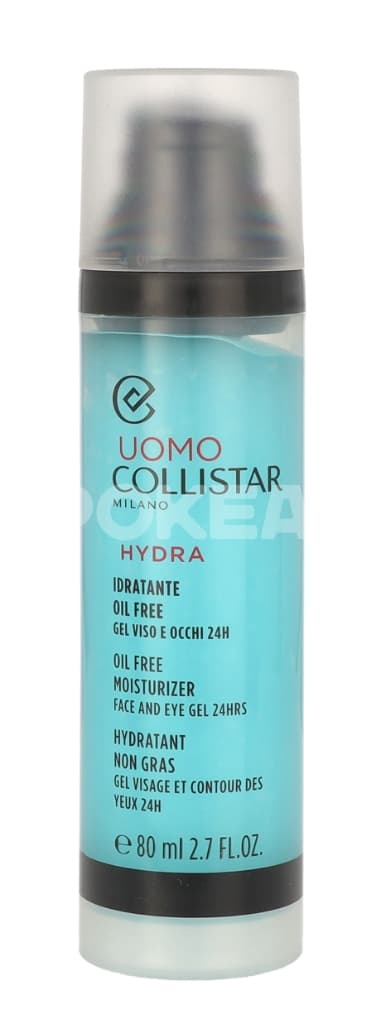 Collistar Uomo Hydra Oil Free Moisturizer Face And Eye Gel 80ml 2