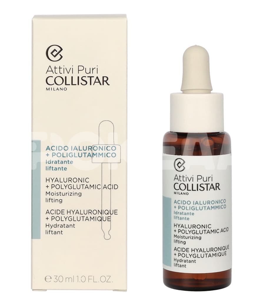 Collistar Attivi Puri Hyaluronic + Polyglutamic Face Serum 30ml 1