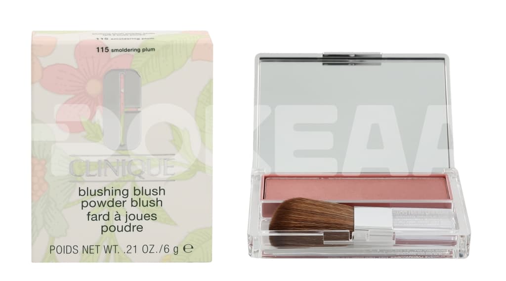 Clinique Blushing Blush Powder Blush 6g - #115 Smoldering Plum 1