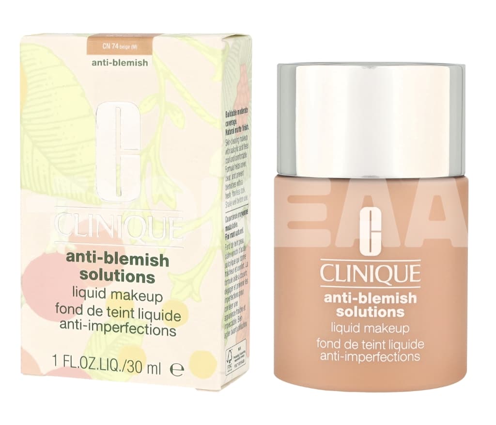Clinique Anti-Blemish Solutions Liquid Make-Up 30ml - CN74 Fresh Beige 1