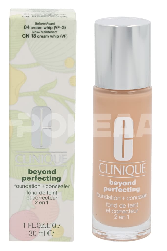 Clinique Beyond Perfecting Foundation + Concealer 30ml - CN18 Cream Whip 1