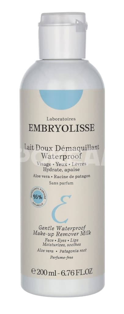 Embryolisse Gentle Waterproof Milky Make-Up Remover 200ml - For All Skin Types 1