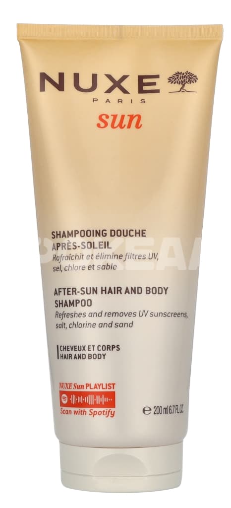 Nuxe Sun After-Sun Hair & Body Shampoo 200ml - With Sun And Water Flowers 1