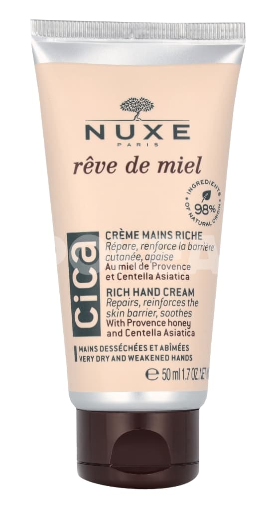 Nuxe Reve De Miel Cica Hand Cream 50ml - Very Dry And Weakened Hands 1