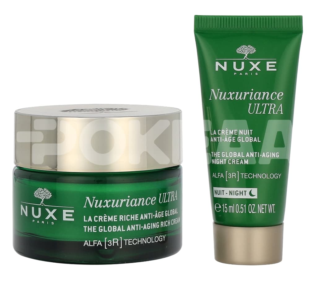 Nuxe Nuxuriance Ultra Set 65ml - Anti-Aging Rich Cream 50ml/Anti-Aging Night Cream 15ml 2