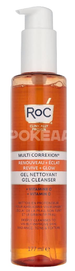 RoC Multi Correxion Revive & Glow Vitamin C Gel Cleanser 177ml 1