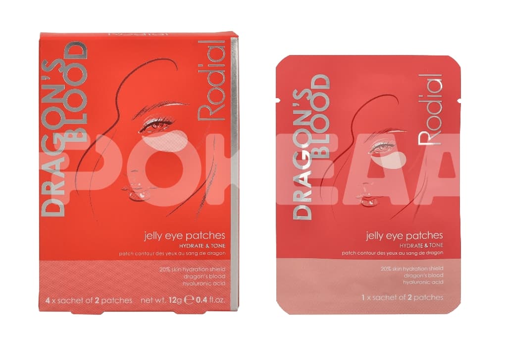 Rodial Dragon's Blood Jelly Eye Patches Set 12g - 4x3gr 1