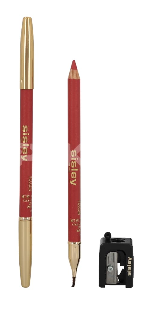Sisley Phyto-Levres Perfect Lipliner 1.2g - #04 Rose Passion - With Lip Brush And Sharpener 2