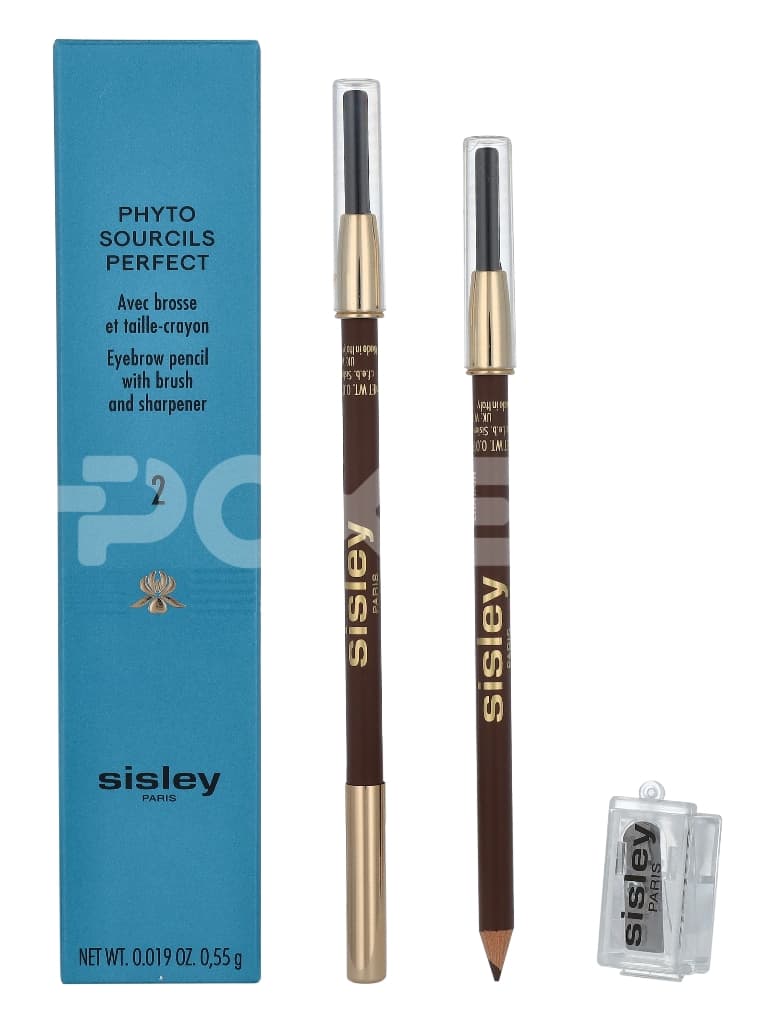 Sisley Phyto Sourcils Perfect Eyebrow Pencil 0.6g - #2 Chatain - With Brush And Sharpener 1