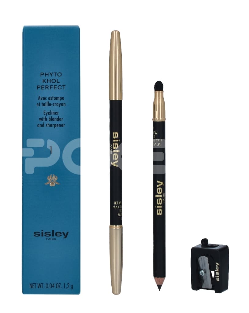 Sisley Phyto Khol Perfect Eyeliner 1.2g - #01 Black - With Blender And Sharpener 1