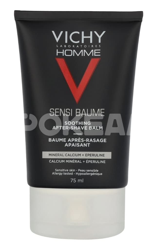 Vichy Homme Sensi Baume Soothing After Shave Balm 75ml - Sensitive Skin /  Alcohol Free 2