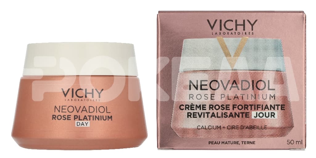 Vichy Neovadiol Rose Platinium Day Creme 50ml - Beeswax + Calcium/Mature And Skin 1