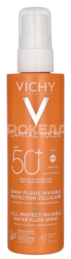 Vichy Capital Soleil Cell Protect Water Fluid Spray SPF50+ 200ml 1