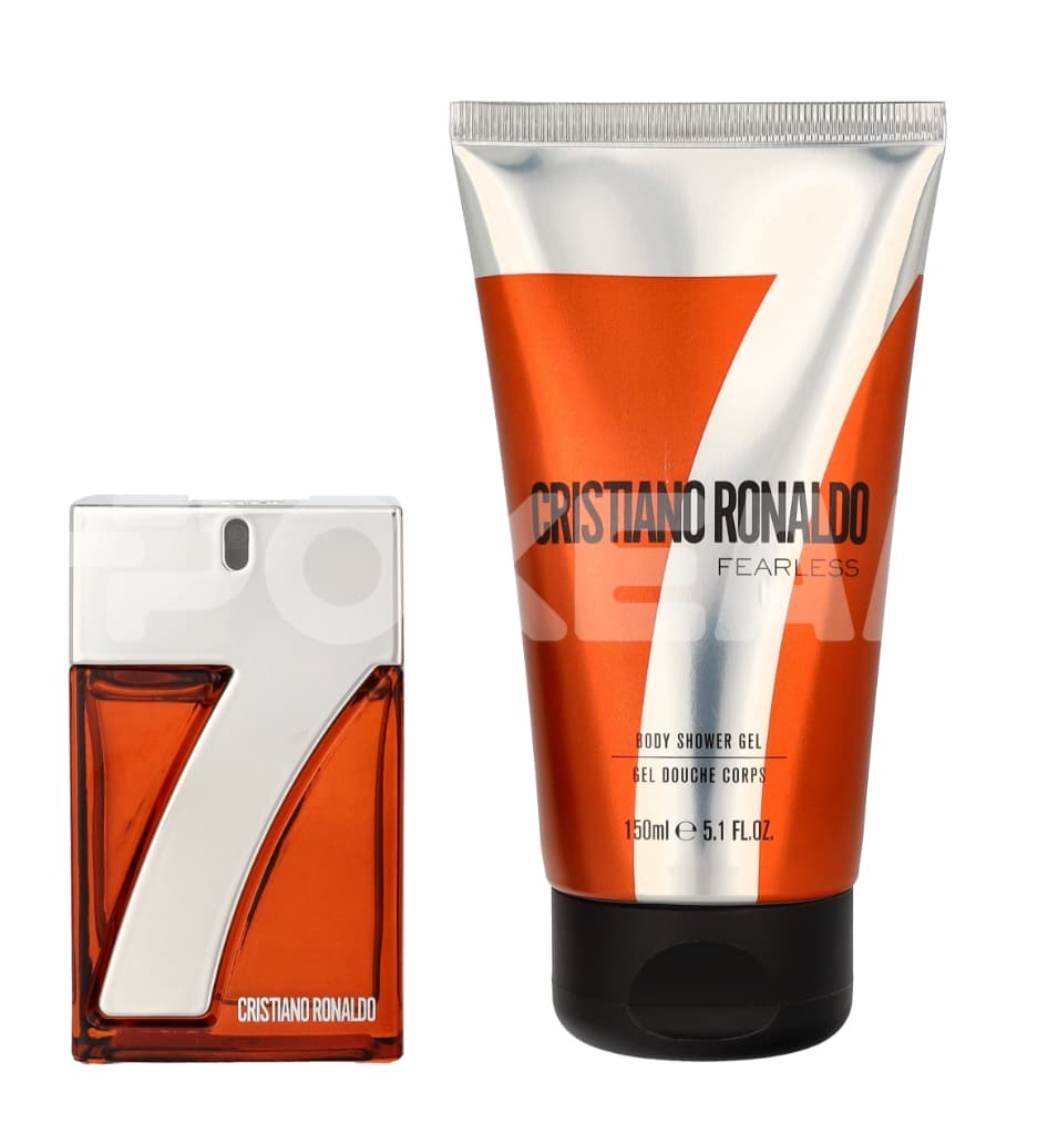 Cristiano Ronaldo CR7 Fearless Giftset 180ml - Edt Spray 30ml/Showergel 150ml 2