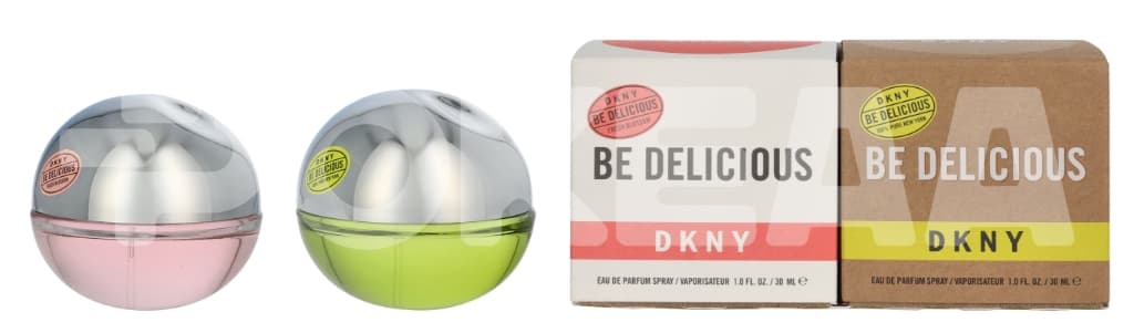 DKNY Be Delicious Fresh Blossom Duo Set 60ml - 2x30ml - Be Delicious & Be Delicious Fresh Blossom Edp Spray 1