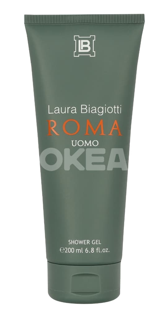 Laura Biagiotti Roma Uomo Shower Gel Unboxed 200ml 1