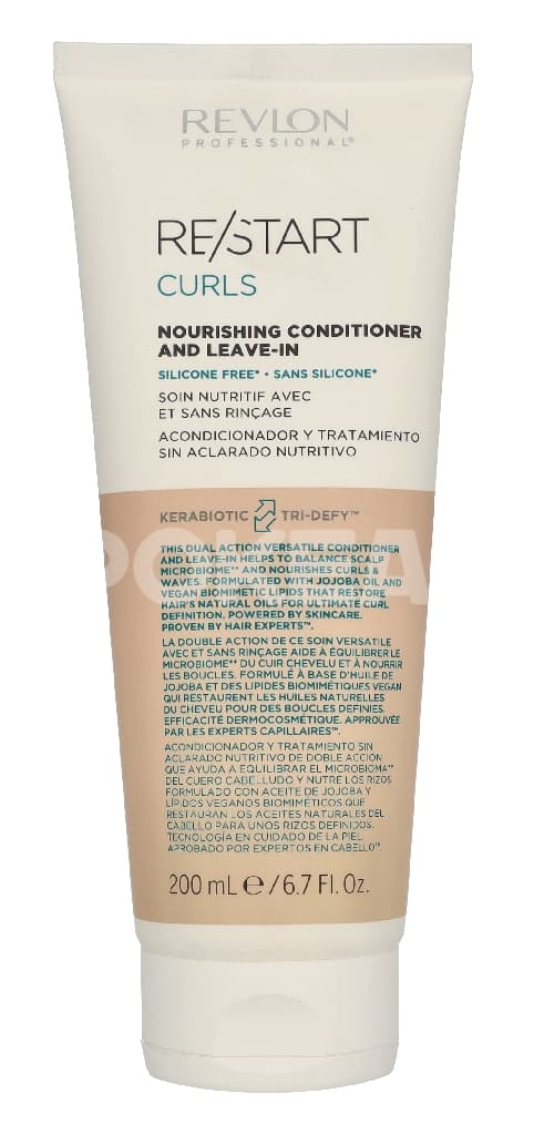 Revlon Re/Start Curls Nourishing Conditioner And Leave-In 200ml 1