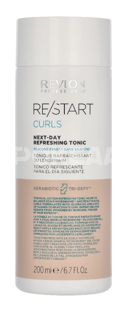 Revlon Re/Start Curls Next-Day Refreshing Tonic 200ml 1