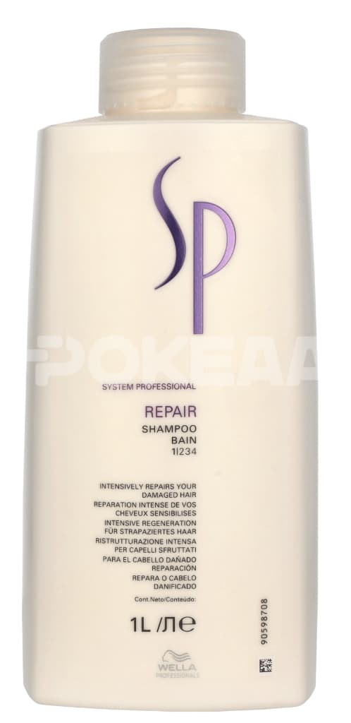 Wella SP Repair Shampoo For Damaged Hair 1000ml 1
