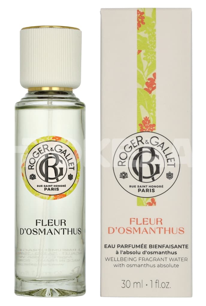 Roger & Gallet Fleur D'Osmanthus Wellbeing Fragrant Water 30ml - Natural Spray 1