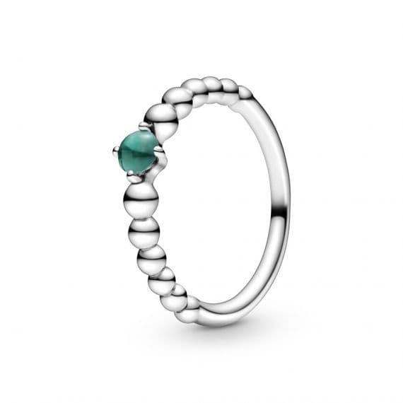 Pandora - Bague Cristal forêt en argent sterling vert 1