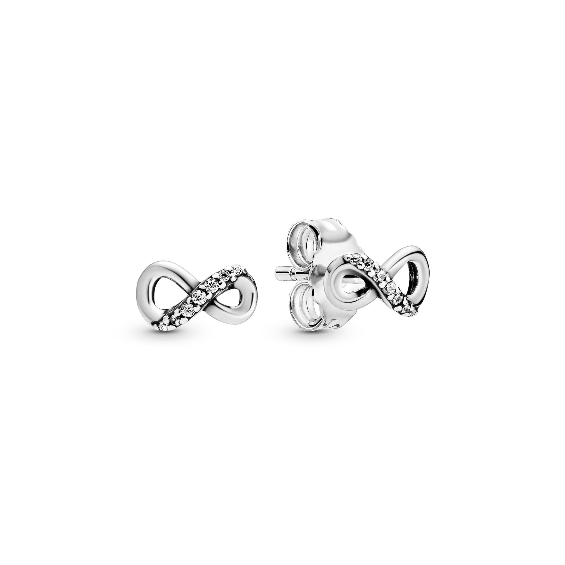 Pandora - Boucles d'oreilles clous Infini en argent sterling 1
