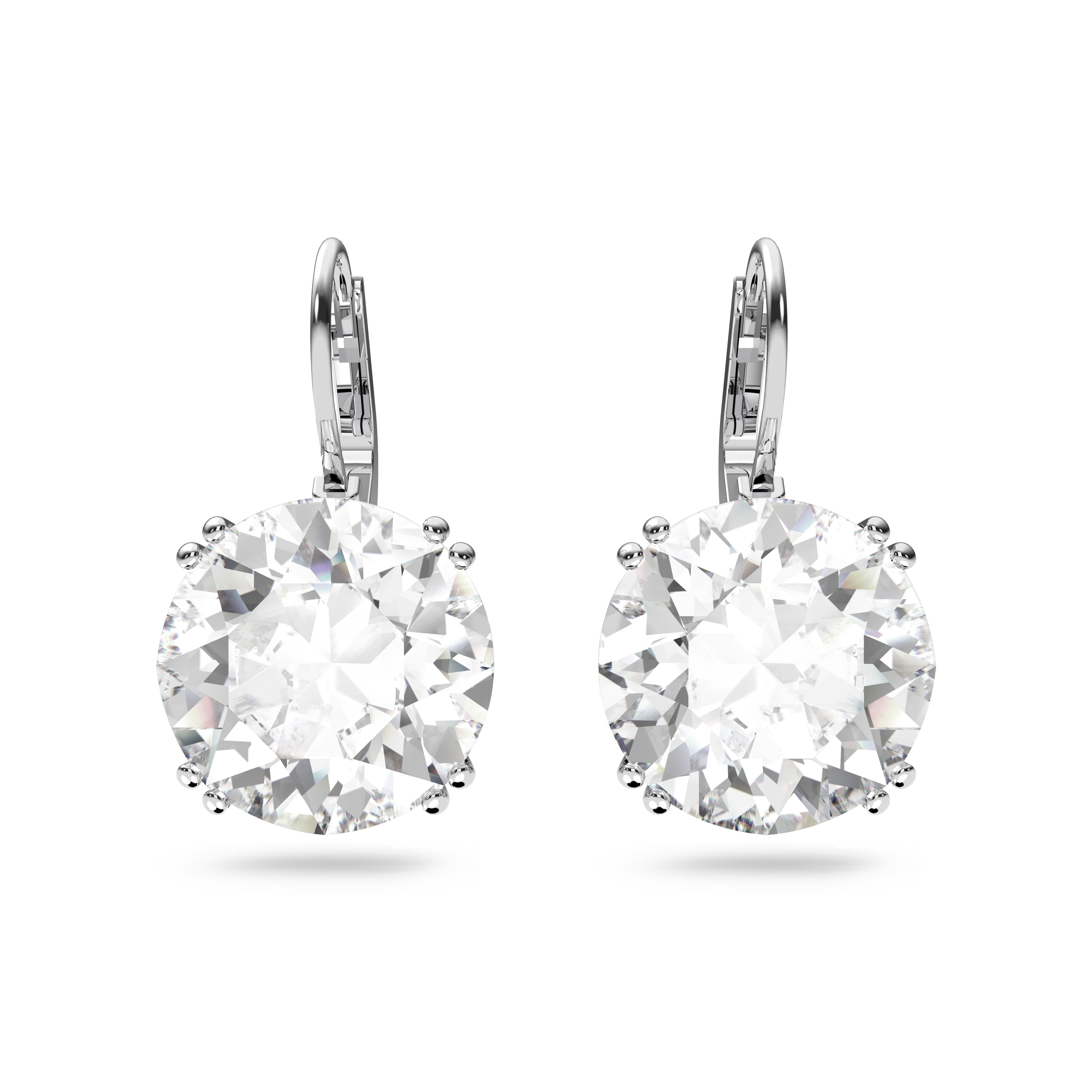 Swarovski - Boucles d'oreilles Millenia - plaqué rhodium 1