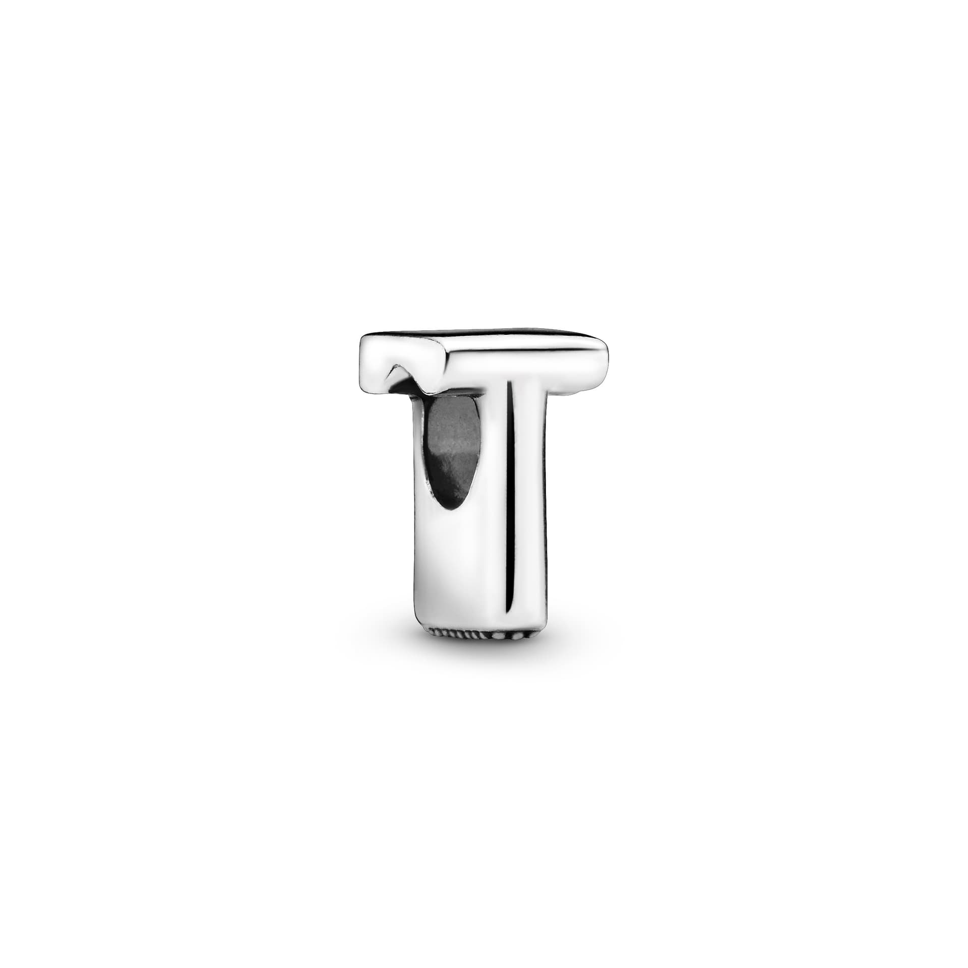 Pandora - Charm Lettre T en argent 1