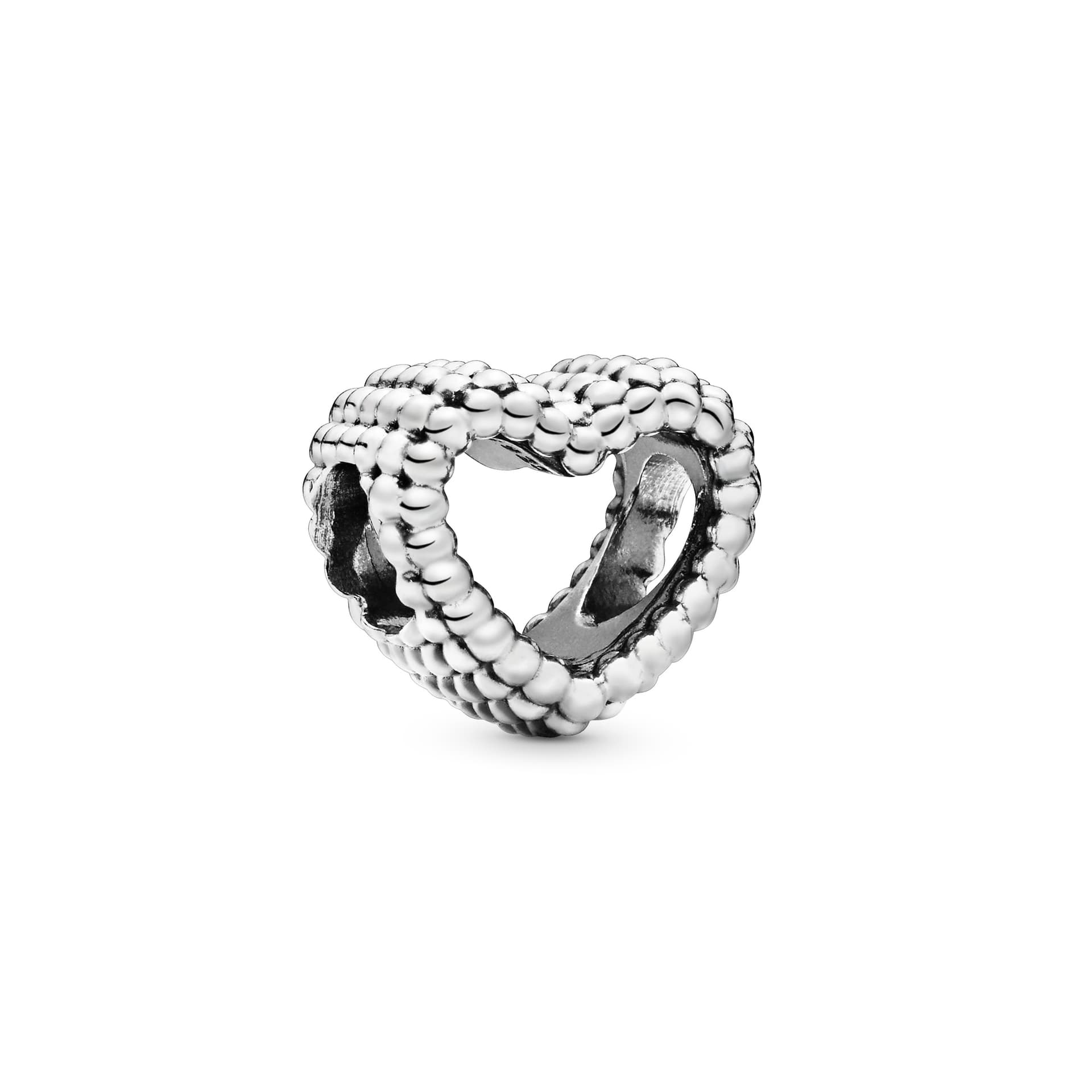 Pandora - Charm Cœur Perleed en argent 1