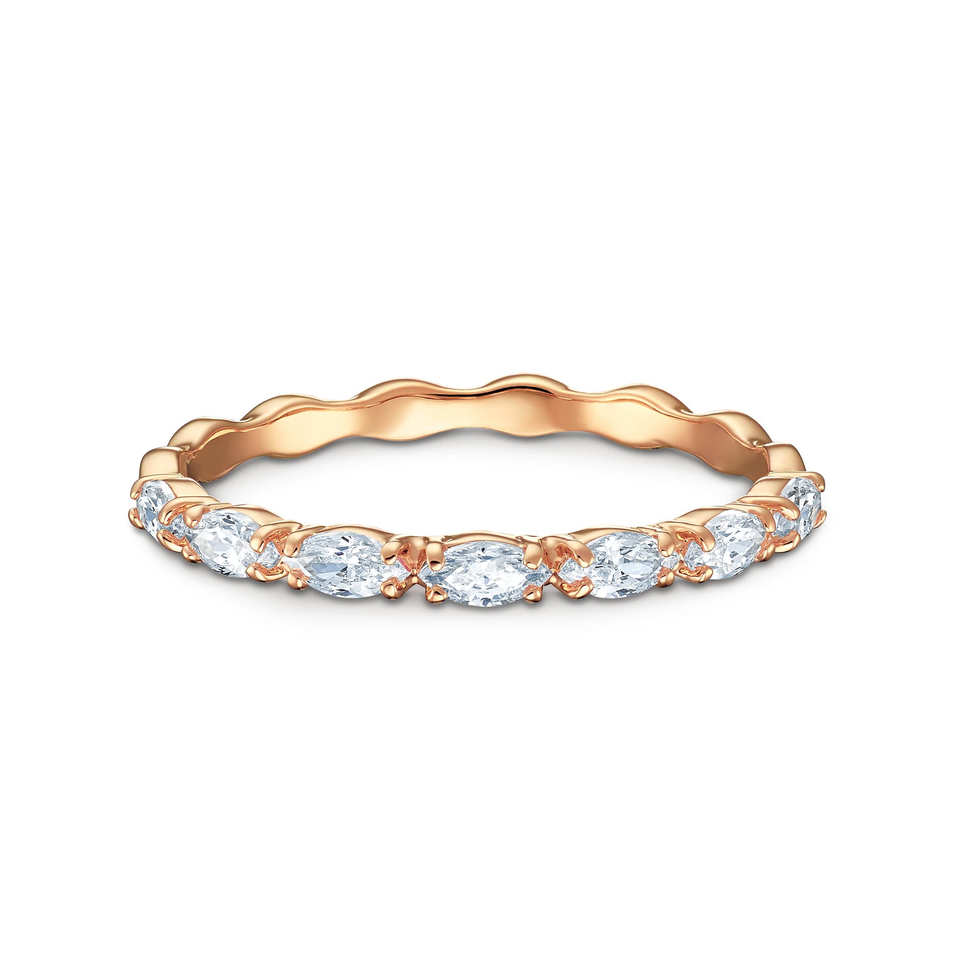 Swarovski - Bague Matrix - cristaux blancs (réf. 2) 1
