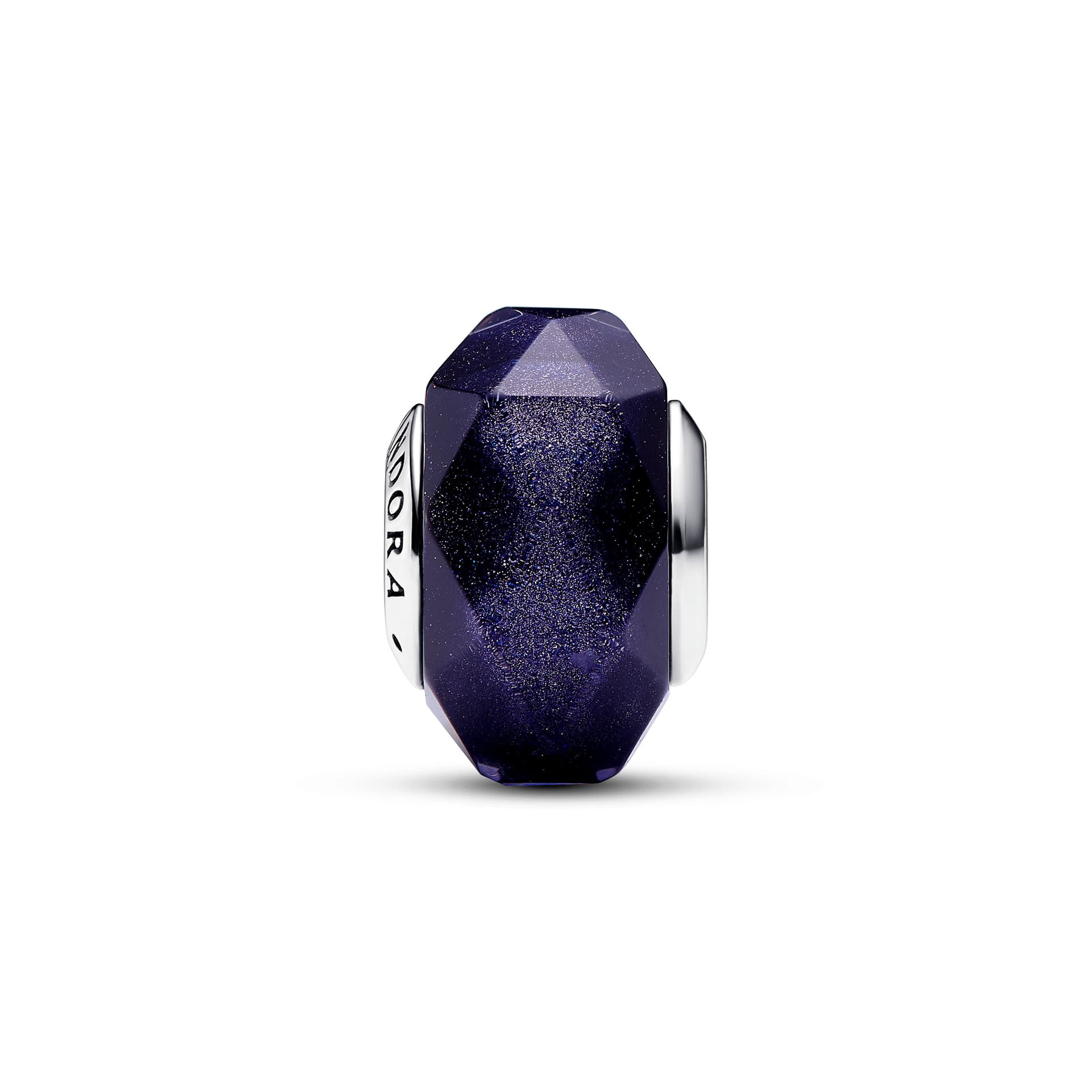 Pandora - Charm Verre en argent sterling bleu 1