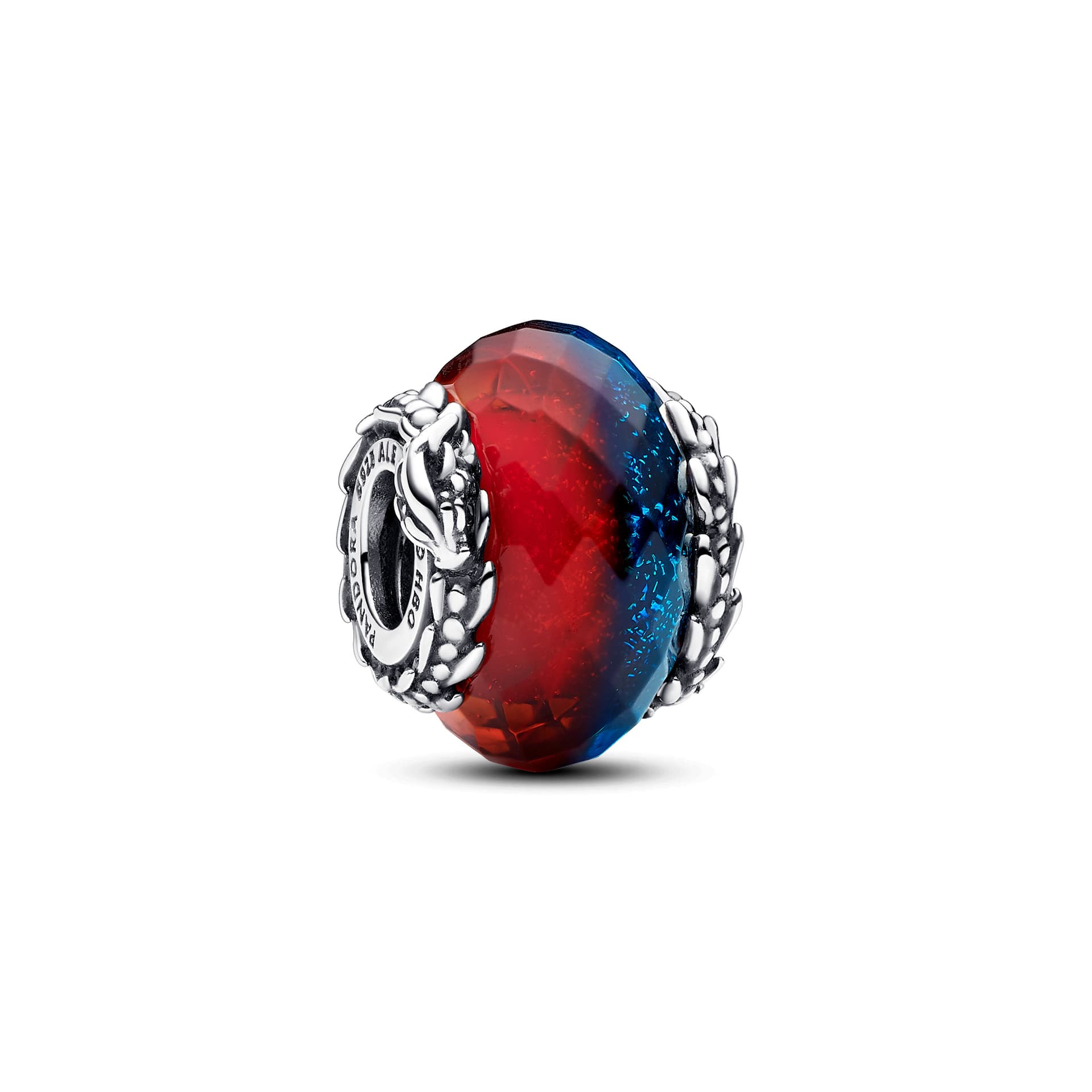 Pandora - Charm Game of Thrones Ice & Fire Dragons Dual Murano verre 1