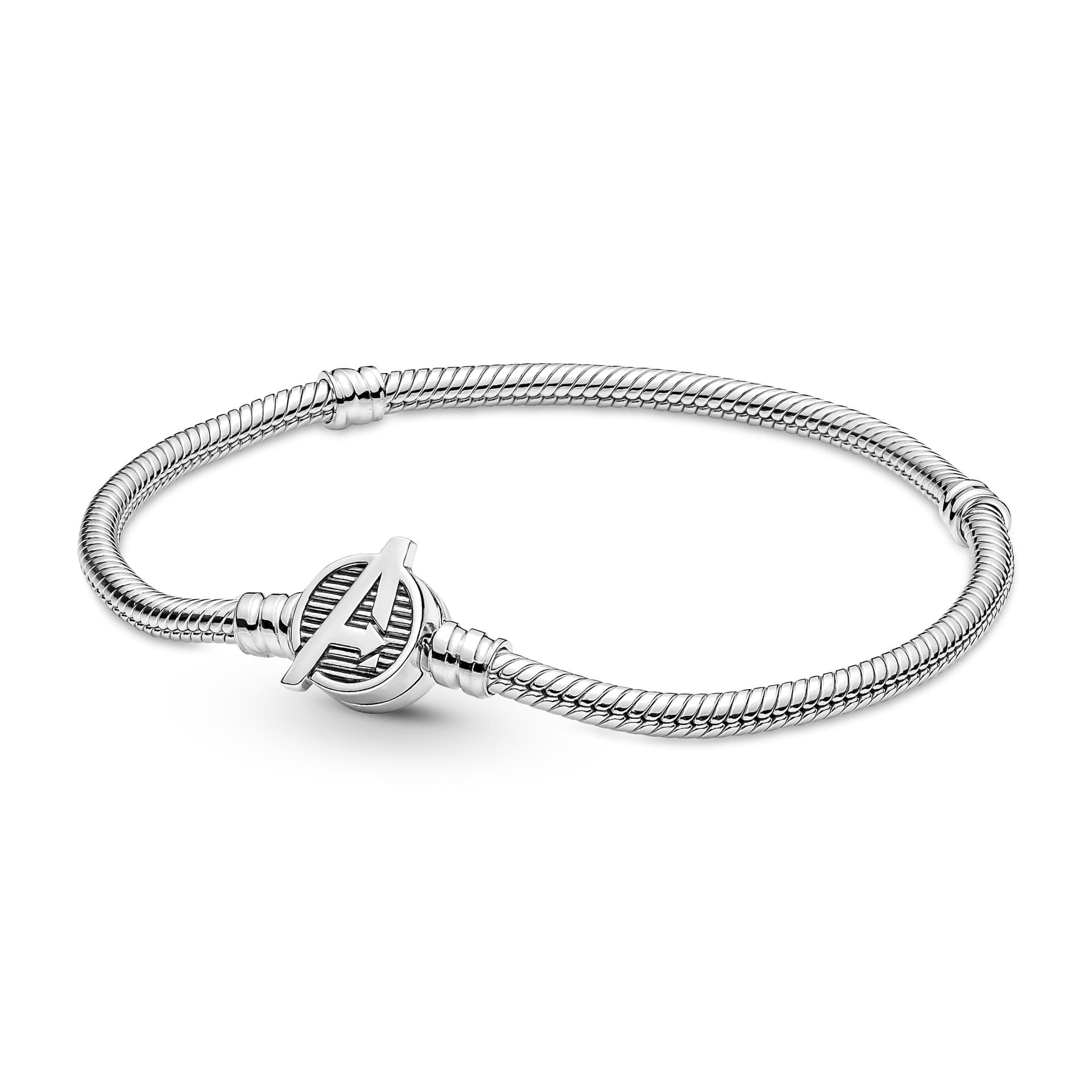 Pandora - Bracelet chaîne Serpent Marvel The Avengers logo clasp 1