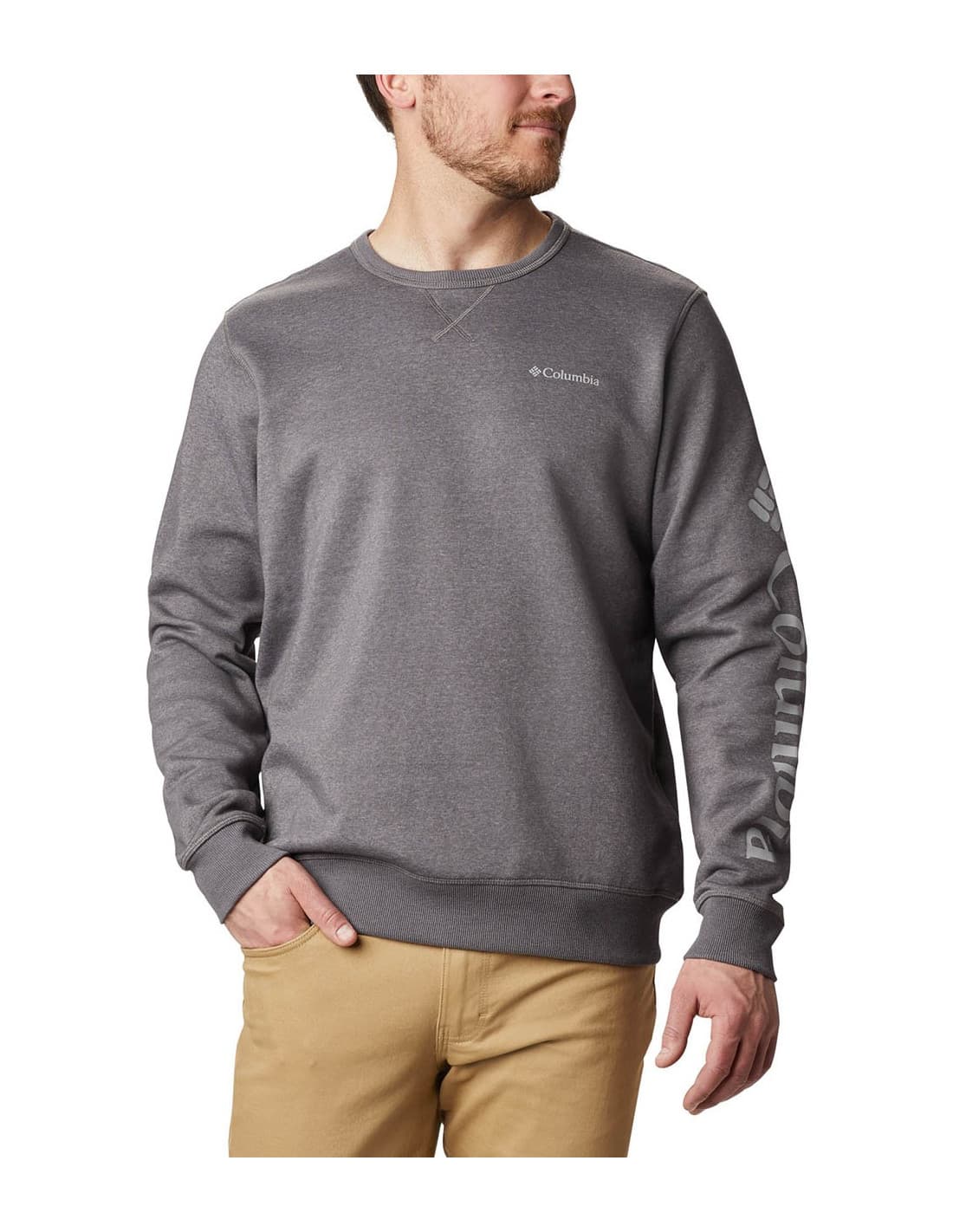 Sweat-shirt en polaire avec logo COLUMBIA 8