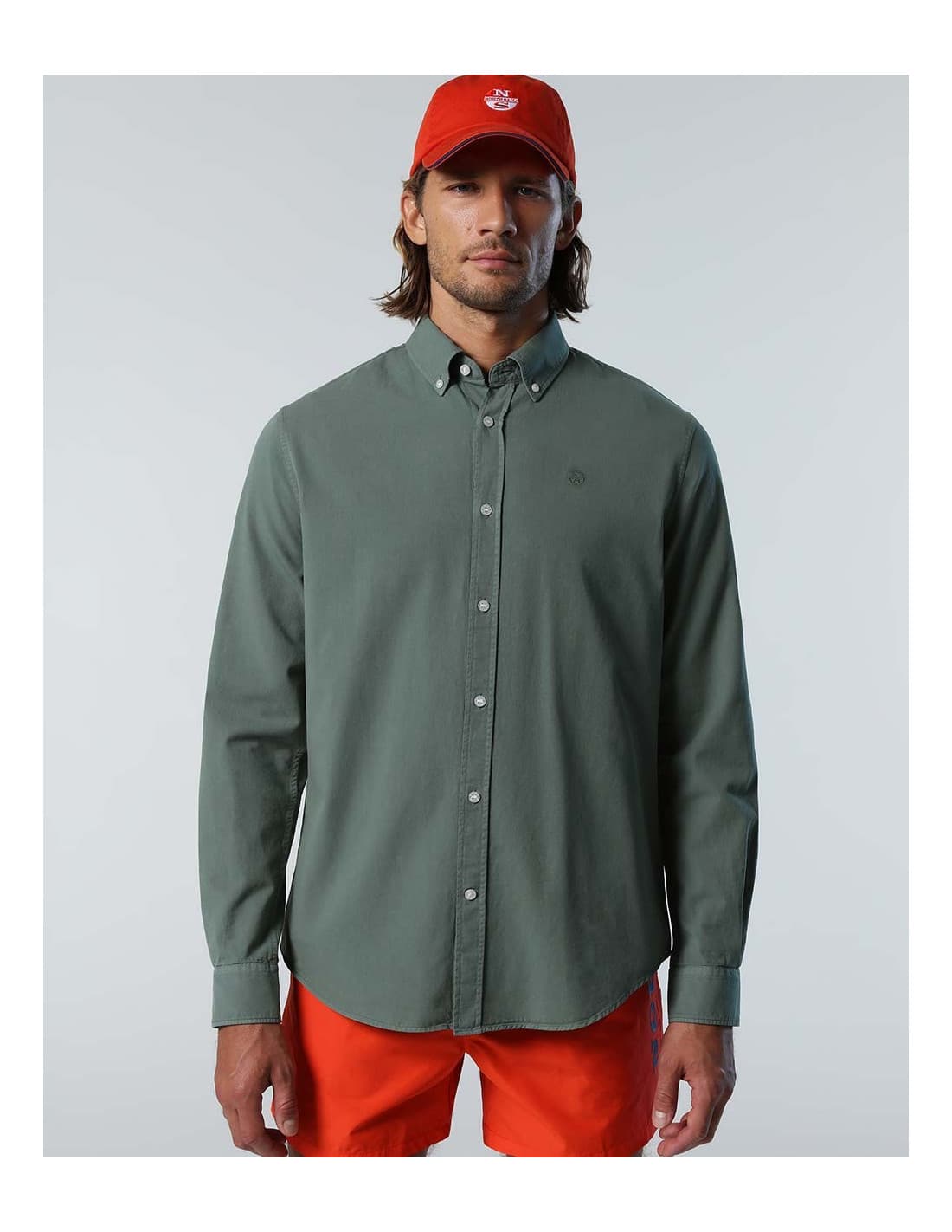 Chemise boutonnée classique à manches longues NORTH SAILS - Chemise 8