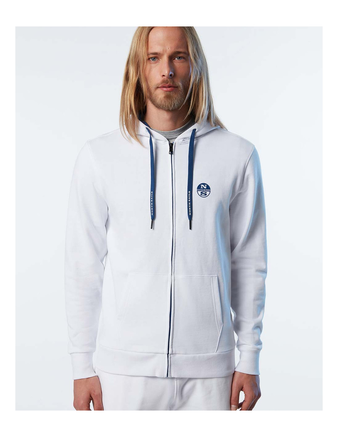 Sweat à capuche zippé NORTH SAILS avec logo - Sweat-shirt 3