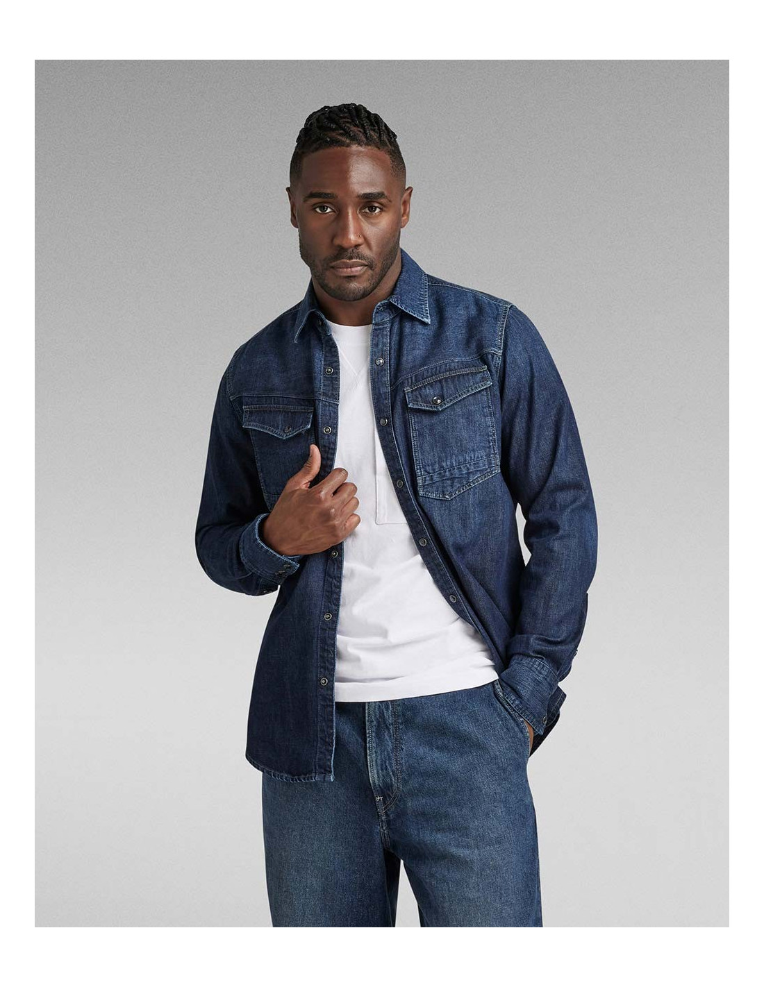 Chemise en jean slim G-STAR 1