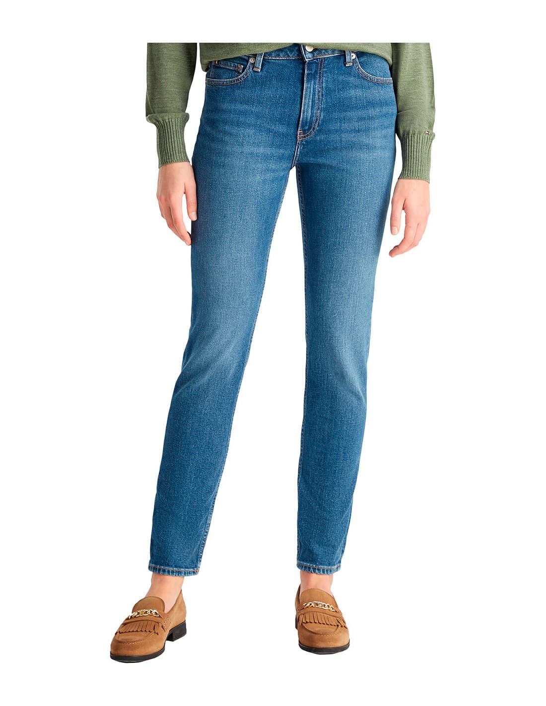 TOMMY HILFIGER WW0WW46721 - Jean slim 1