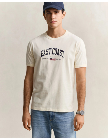 T-shirt GANT Spray Graphic Ss 3
