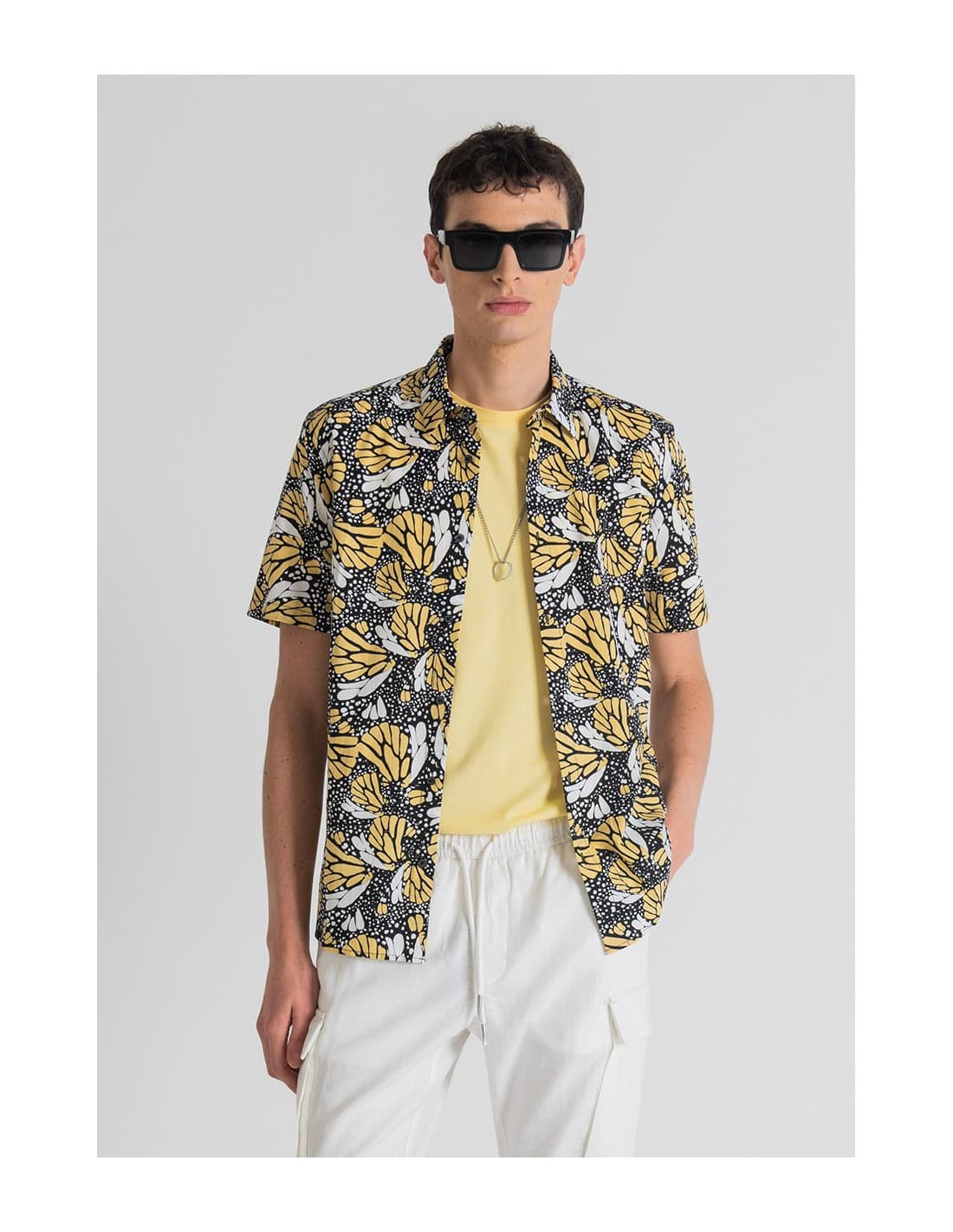 Chemise à manches courtes ANTONY MORATO MMSS00169-FA430505 1
