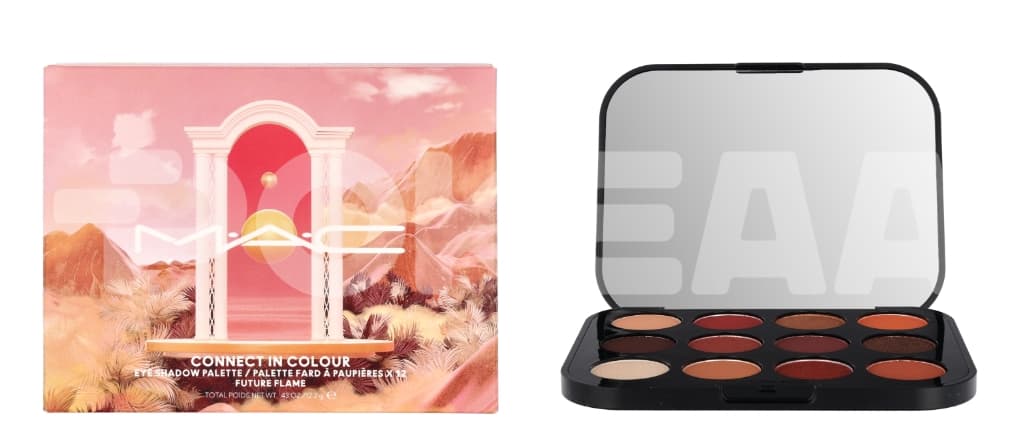 MAC Connect In Colour Eyeshadow Palette 12.2g - 12 Shades - Future Flame 1