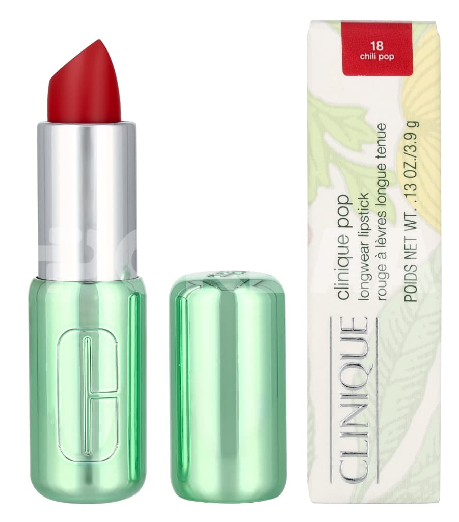 Clinique Pop Longwear Matte Lipstick 3.9g - #18 Chili Pop 1
