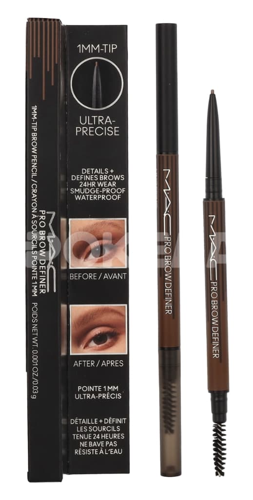 MAC Pro Brow Definer 1 Mm Tip Brow Pencil 24 Hour Waterproof 0.0g - Lingering 1