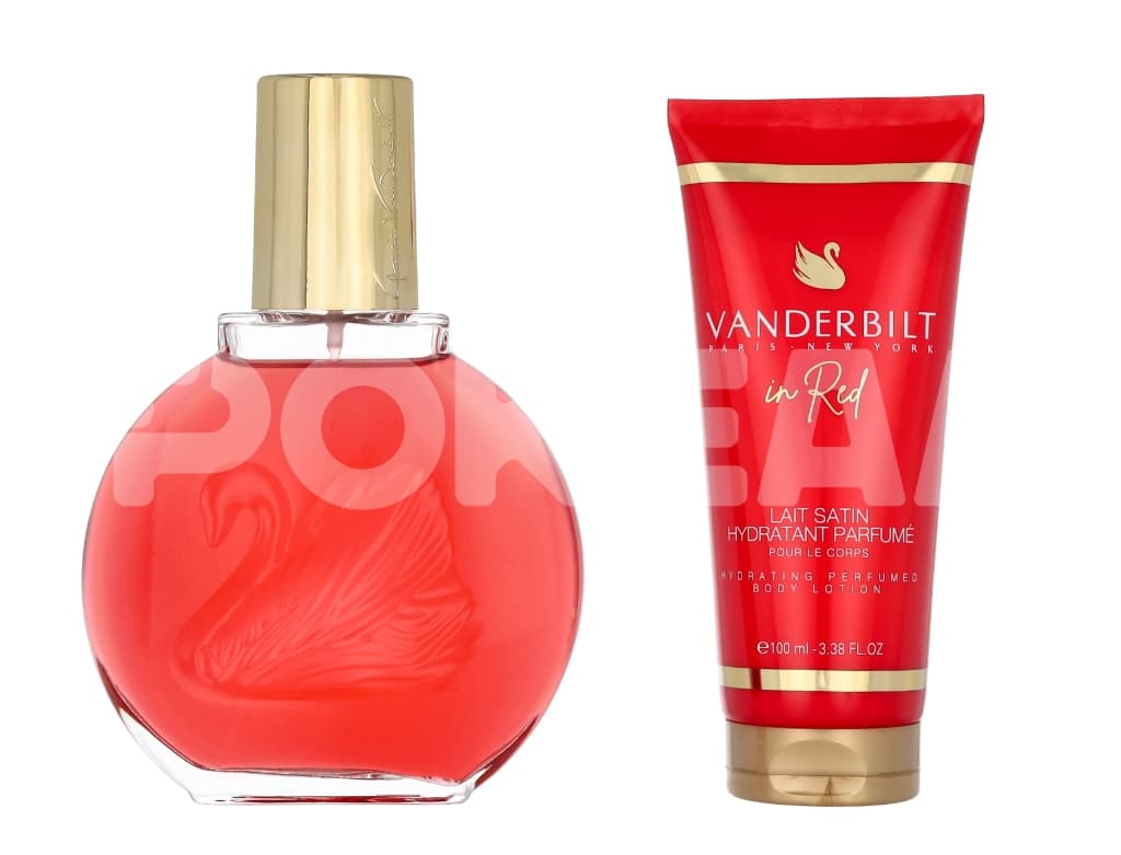 Gloria Vanderbilt In Red Giftset 200ml - Edp Spray 100ml/Body Lotion 100ml 2