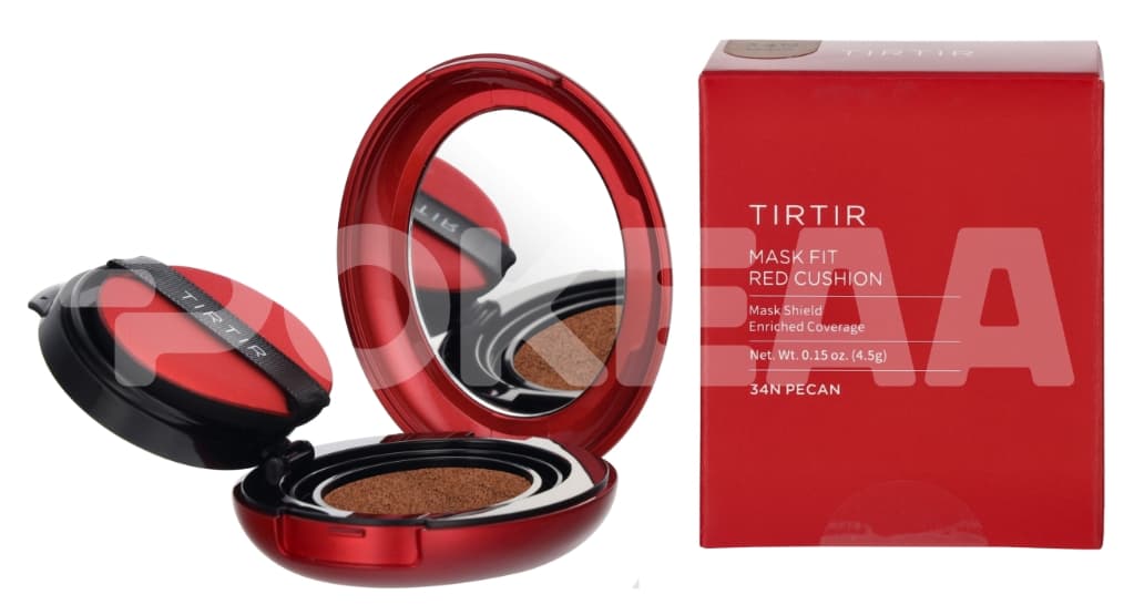 Tirtir Mask Fit Red Mini Cushion Foundation 4.5g - #34N Pecan 1