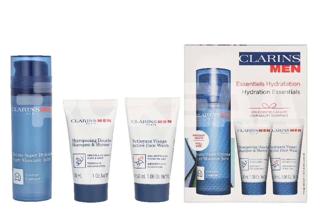Clarins Men Hydration Essentials Set 110.9ml 1