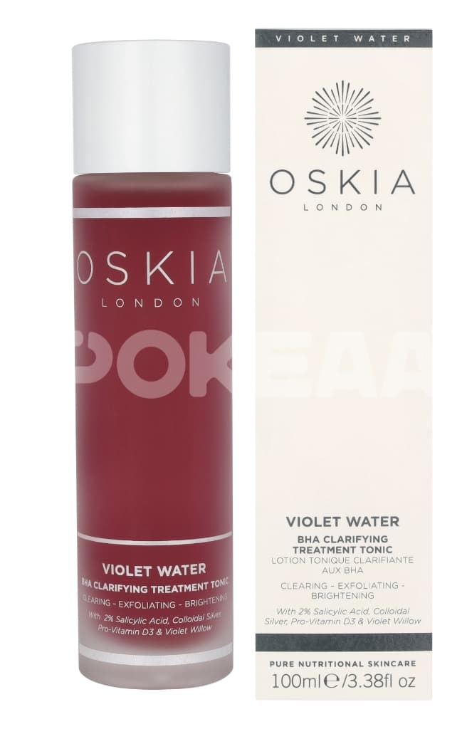 Oskia Violet Water Bha Clarifying Treatment Tonic 100ml 1