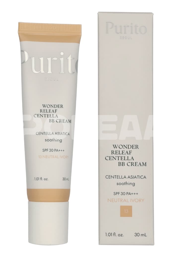 Purito Seoul Wonder Releaf Centella BB Cream SPF30 PA+++ 30ml - #13 Neutral Ivory 1