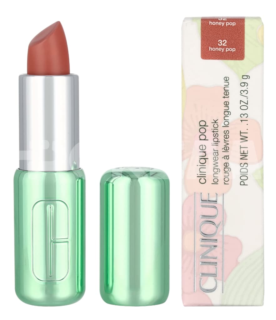 Clinique Pop Longwear Satin Lipstick 3.9g - #32 Honey Pop 1